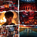 Stranger Things Collage Poster - Visual Artwork