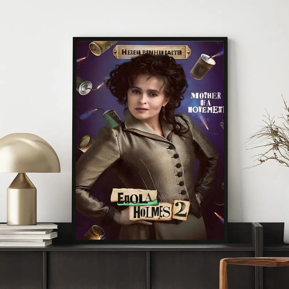 Enola Holmes HD 2 Poster – Waterproof, Self-Adhesive Wall Decor