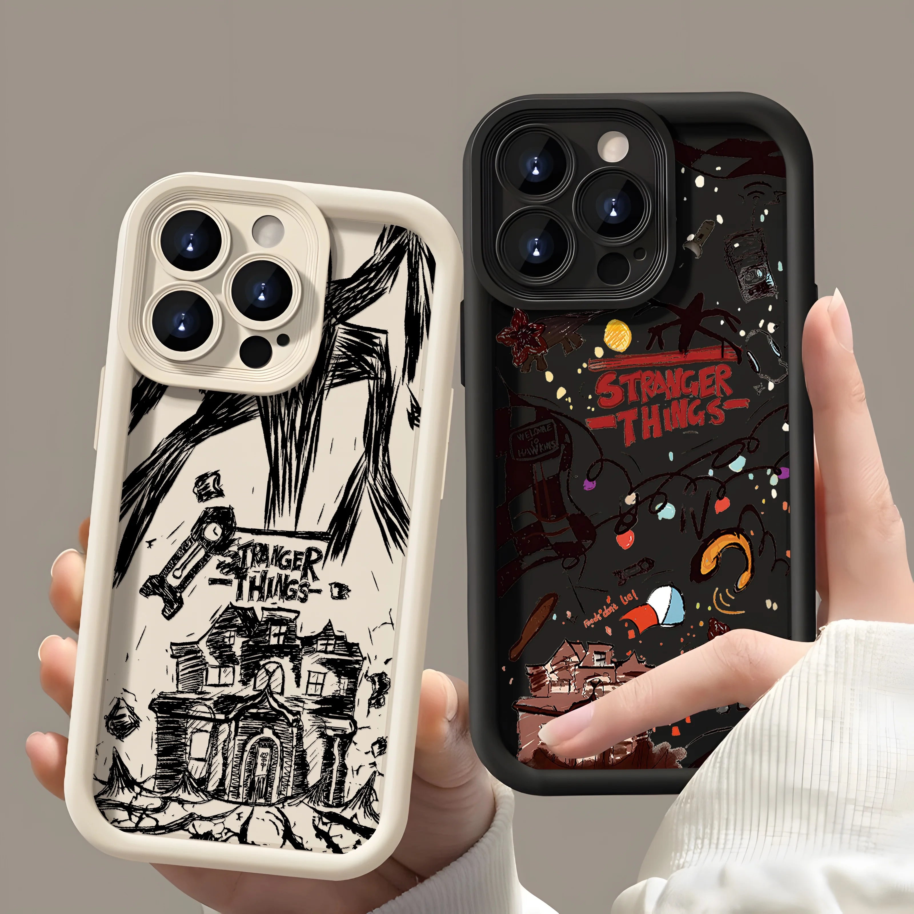Cool Strange Things Letters Phone Case for iPhone 17 16e 16 15 14 13 12 11 Air Pro Max Mini XR XS X 7 8 6 6s Plus Soft TPU Cover