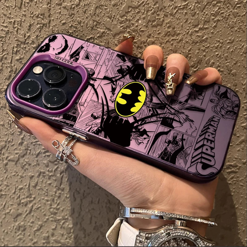 Marvel Hero Spider Man Phone Case For iPhone 17 16e 16 15 14 13 12 11 mini Pro Max X XR XSMAX 8 7 Air Plus Anti Fall Matte Back