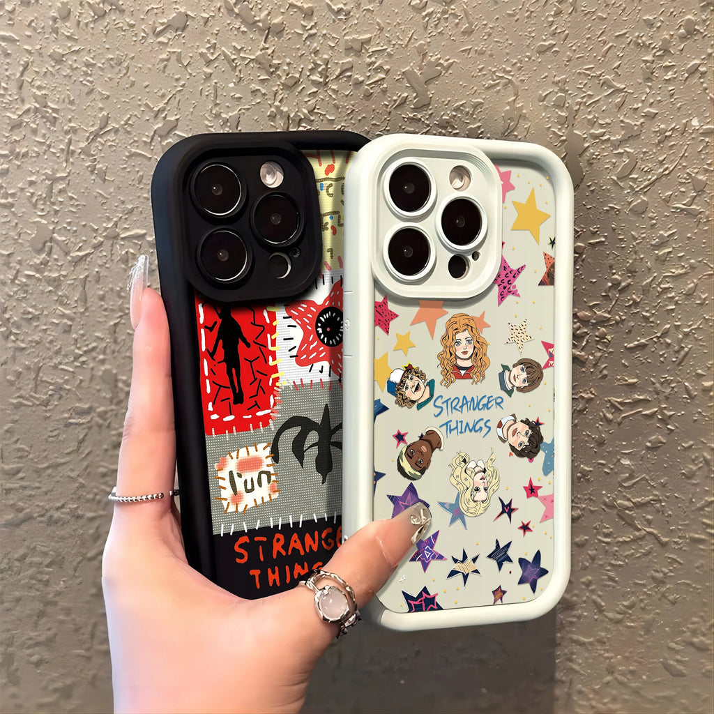 Cool Strange Things Letters Phone Case for iPhone 17 16e 16 15 14 13 12 11 Air Pro Max Mini XR XS X 7 8 6 6s Plus Soft TPU Cover