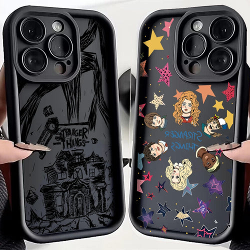 Cool Strange Things Letters Phone Case for iPhone 17 16e 16 15 14 13 12 11 Air Pro Max Mini XR XS X 7 8 6 6s Plus Soft TPU Cover