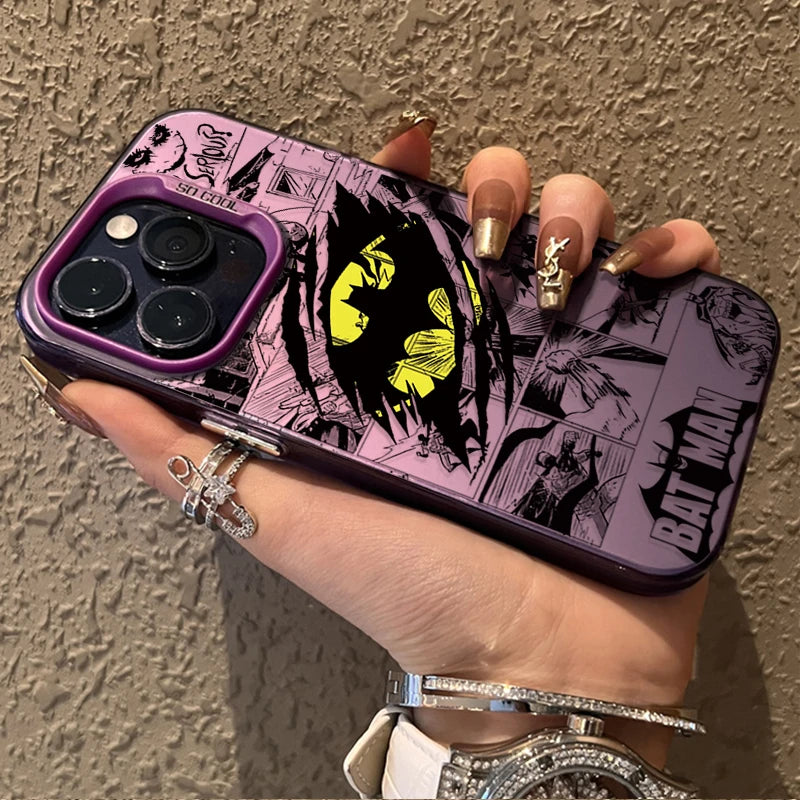 Marvel Hero Spider Man Phone Case For iPhone 17 16e 16 15 14 13 12 11 mini Pro Max X XR XSMAX 8 7 Air Plus Anti Fall Matte Back